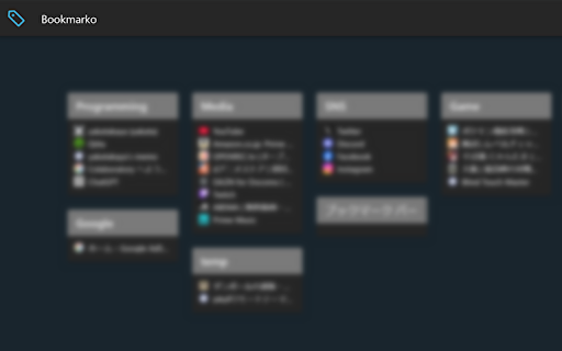 Bookmarko  from Chrome web store to be run with OffiDocs Chromium online