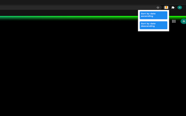 Bookmark Sorter  from Chrome web store to be run with OffiDocs Chromium online