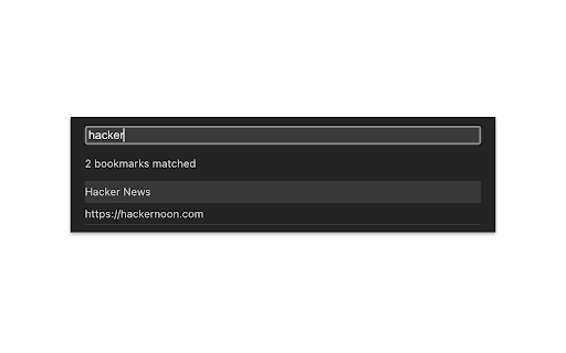 Bookmarks Spotlight  from Chrome web store to be run with OffiDocs Chromium online