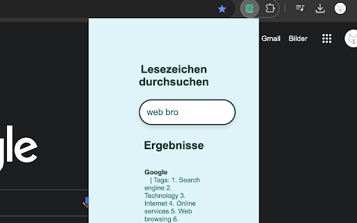 Bookmark Tagger with GPT  from Chrome web store to be run with OffiDocs Chromium online