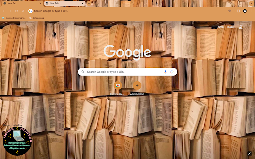 Bookshelf 1  from Chrome web store to be run with OffiDocs Chromium online