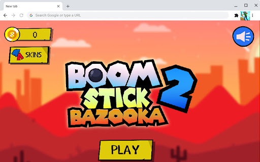 Boom Stick Bazooka 2 Puzzles  from Chrome web store to be run with OffiDocs Chromium online