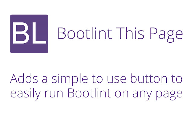 Bootlint This Page  from Chrome web store to be run with OffiDocs Chromium online