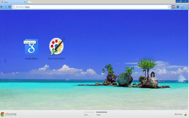 Boracay Island rocks  from Chrome web store to be run with OffiDocs Chromium online