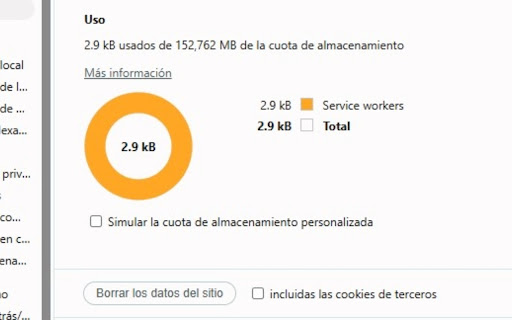 Borrado de Cache Ucontact by Net2phone  from Chrome web store to be run with OffiDocs Chromium online