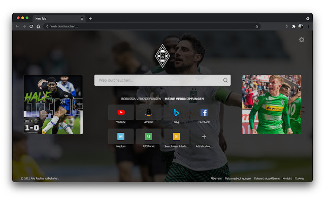 Borussia Mönchengladbach  from Chrome web store to be run with OffiDocs Chromium online