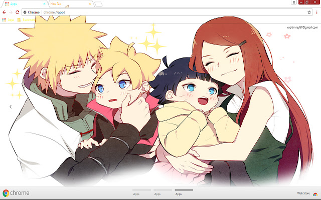 Boruto Uzumaki Himawari  from Chrome web store to be run with OffiDocs Chromium online