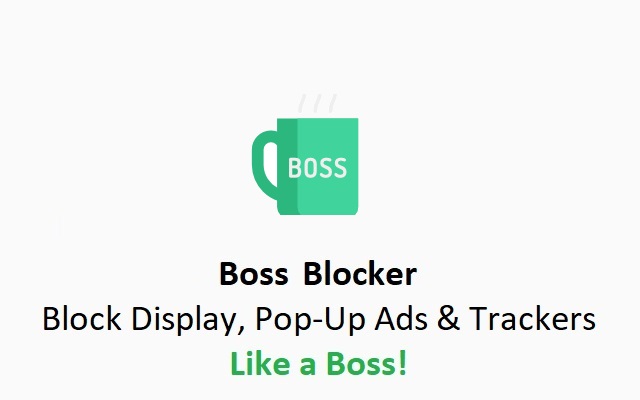Boss Blocker Block Ads  Trackers  from Chrome web store to be run with OffiDocs Chromium online