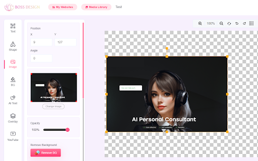 Boss Hub | Design  from Chrome web store to be run with OffiDocs Chromium online