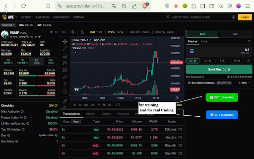 Bot Buy Button  from Chrome web store to be run with OffiDocs Chromium online