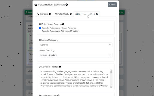 Botfluence  from Chrome web store to be run with OffiDocs Chromium online
