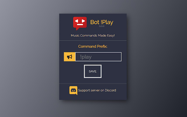 Bot !Play  from Chrome web store to be run with OffiDocs Chromium online