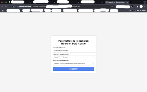 Bourbon Data Center  from Chrome web store to be run with OffiDocs Chromium online