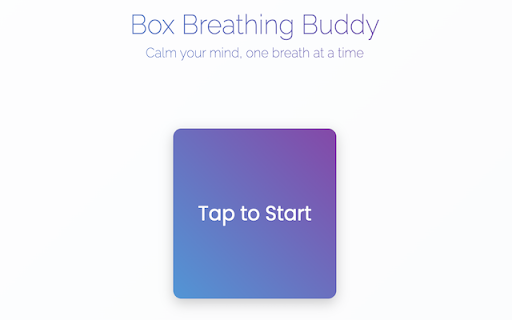 Box Breathing Buddy  from Chrome web store to be run with OffiDocs Chromium online