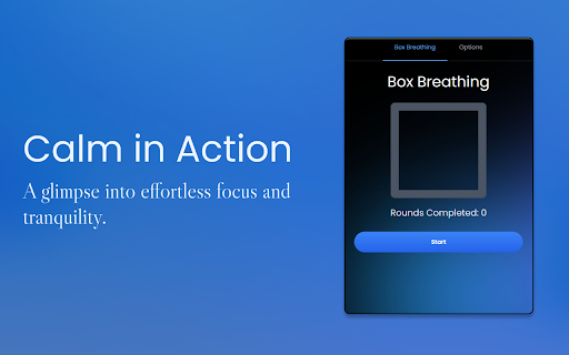 Box Breathing Visualizer  from Chrome web store to be run with OffiDocs Chromium online