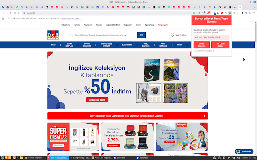 Boykot Firma Tespit Eklentisi  from Chrome web store to be run with OffiDocs Chromium online
