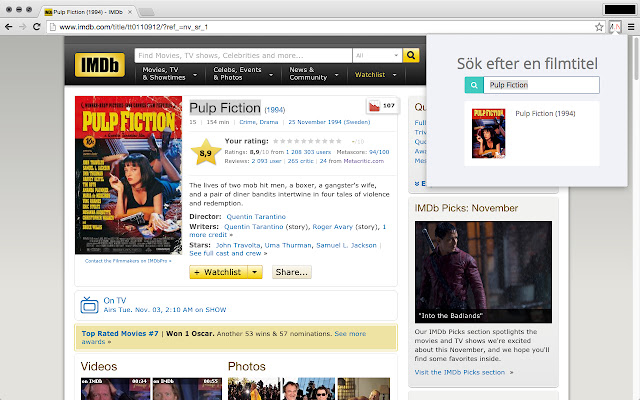 BraFilm.nu  from Chrome web store to be run with OffiDocs Chromium online