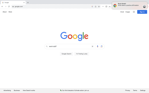 Brain Break  from Chrome web store to be run with OffiDocs Chromium online