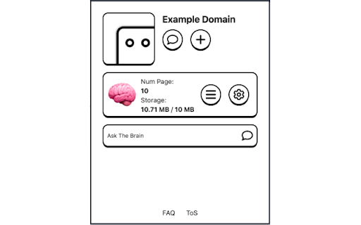 Brain In Vat  from Chrome web store to be run with OffiDocs Chromium online