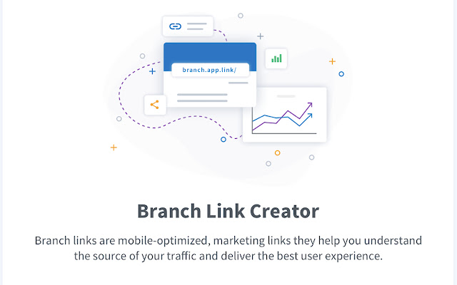 Branch Link Creator  from Chrome web store to be run with OffiDocs Chromium online