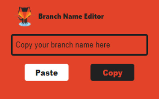 Branch Name Extension  from Chrome web store to be run with OffiDocs Chromium online