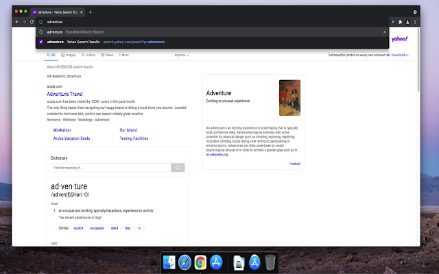 Brand New Search  from Chrome web store to be run with OffiDocs Chromium online