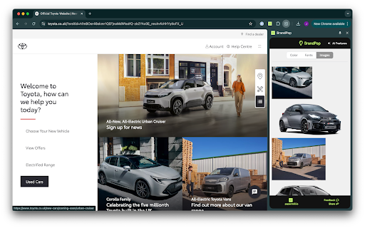 BrandPop  from Chrome web store to be run with OffiDocs Chromium online