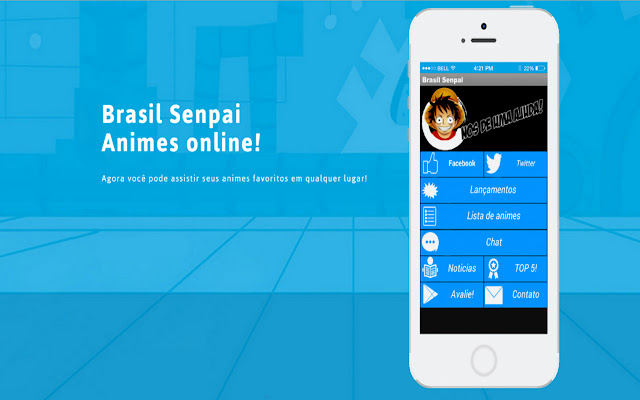 Brasil Senpai  from Chrome web store to be run with OffiDocs Chromium online