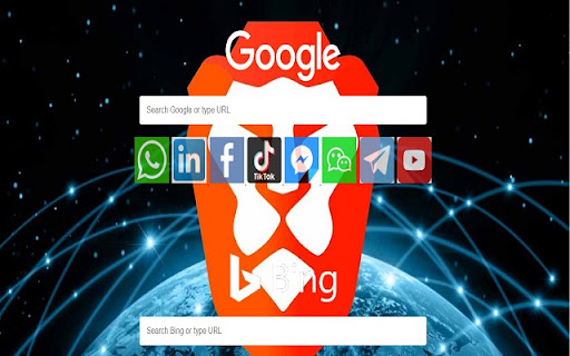 Brave Browser for PC version New Tab BG  from Chrome web store to be run with OffiDocs Chromium online