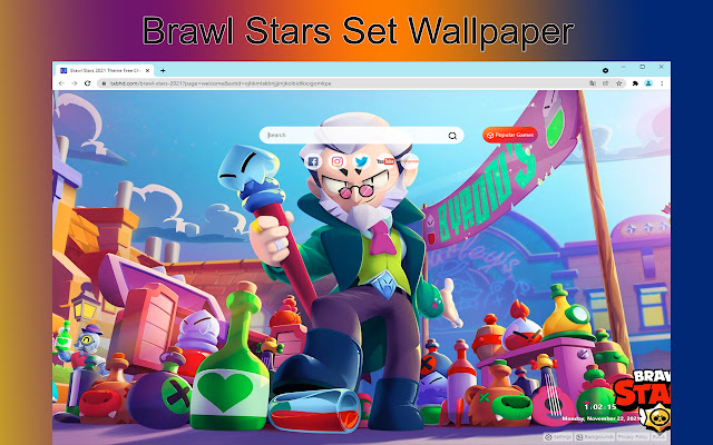 Brawl Stars Wallpapers and New Tab  from Chrome web store to be run with OffiDocs Chromium online