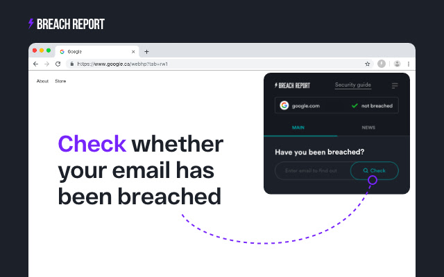 Breach Report  from Chrome web store to be run with OffiDocs Chromium online