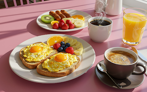 Breakfast Variety  from Chrome web store to be run with OffiDocs Chromium online