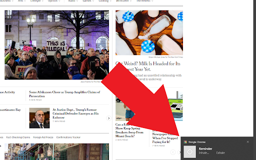 Breathe Reminder  from Chrome web store to be run with OffiDocs Chromium online