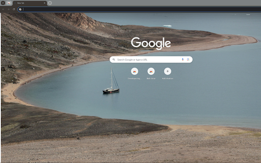 breathtaking strait nestled behind majestic mountains  from Chrome web store to be run with OffiDocs Chromium online