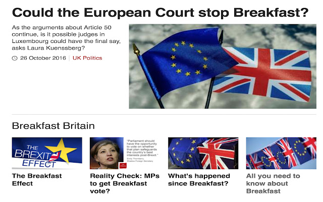 Brexit To Breakfast  from Chrome web store to be run with OffiDocs Chromium online