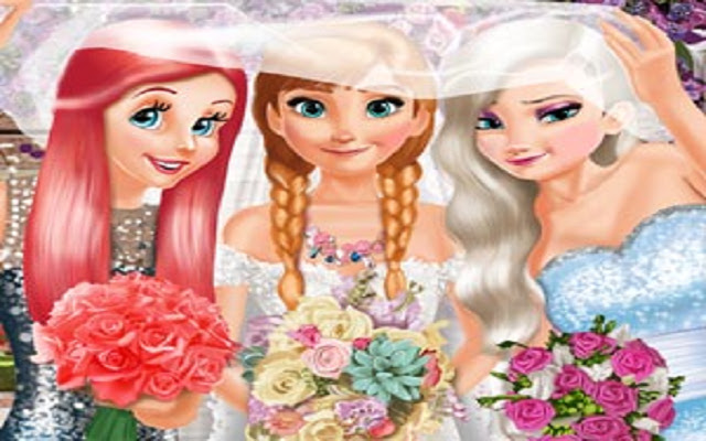 Bride and Bridesmaides Dress up  from Chrome web store to be run with OffiDocs Chromium online