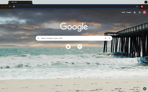 Bridge and beach  from Chrome web store to be run with OffiDocs Chromium online