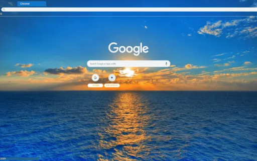 Bright seaside  from Chrome web store to be run with OffiDocs Chromium online