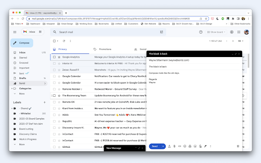 Bring the black back  from Chrome web store to be run with OffiDocs Chromium online