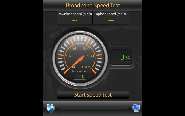 BROADBAND SPEED TEST DSL  from Chrome web store to be run with OffiDocs Chromium online