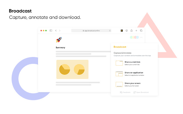 Broadcast extension  from Chrome web store to be run with OffiDocs Chromium online Broadcast extension  from Chrome web store to be run with OffiDocs Chromium online