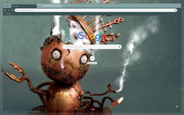 Broken robot  from Chrome web store to be run with OffiDocs Chromium online