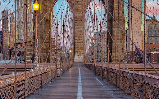 Brooklyn Bridge at Sunset  from Chrome web store to be run with OffiDocs Chromium online