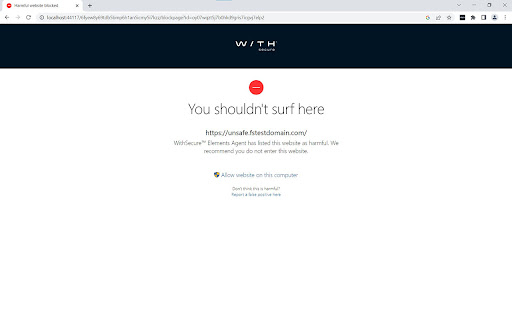 Browsing Protection by WithSecure from Chrome web store to be run with OffiDocs Chromium online Browsing Protection by WithSecure from Chrome web store to be run with OffiDocs Chromium online