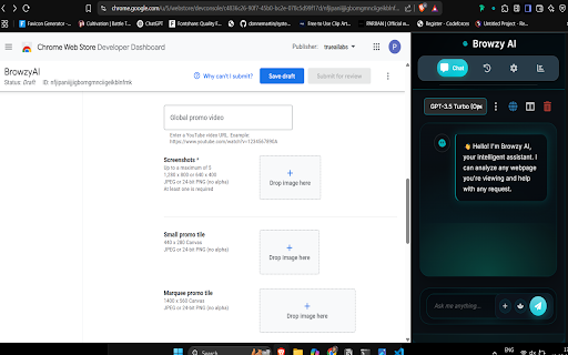 BrowzyAI  from Chrome web store to be run with OffiDocs Chromium online