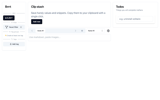 Brrrt  from Chrome web store to be run with OffiDocs Chromium online