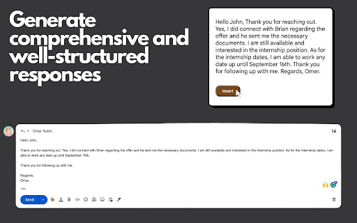 BSCUT: AI Email Assistant  from Chrome web store to be run with OffiDocs Chromium online