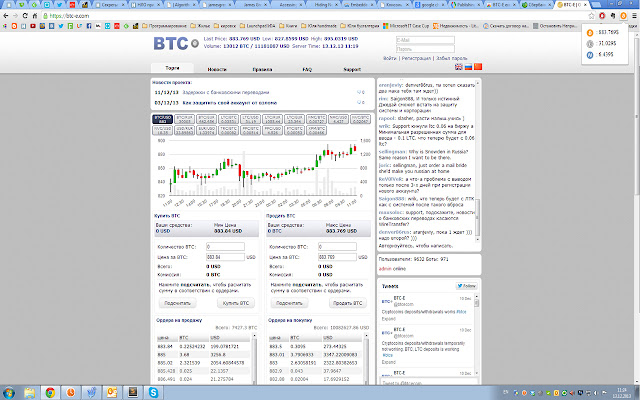 BTC E exchange rates  from Chrome web store to be run with OffiDocs Chromium online