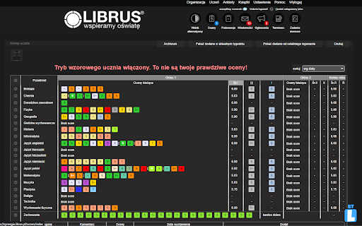 BTLibrus Lepsze doświadczenia z Librusem  from Chrome web store to be run with OffiDocs Chromium online