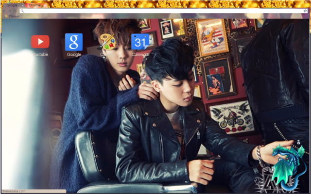 BTS Jimin  Kim Seok Jin  from Chrome web store to be run with OffiDocs Chromium online